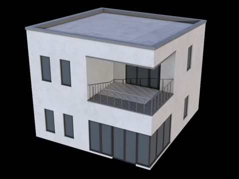 Modern House 3Dモデル