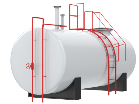 Industrial Tank PBR 3D Модель