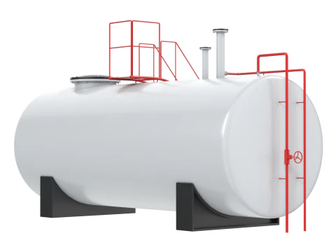Industrial Tank PBR 3D Model