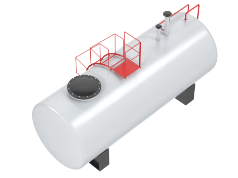 Industrial Tank PBR 3D Модель