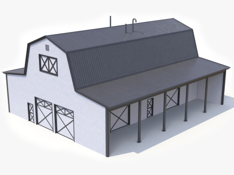 Farm Barn 18 Modelo 3D