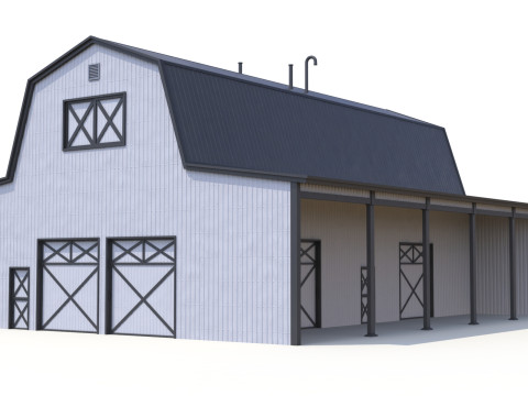 Farm Barn 18 3D 모델