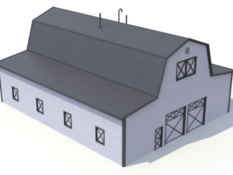 Farm Barn 18 3D 모델