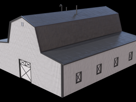 Farm Barn 18 3D 모델