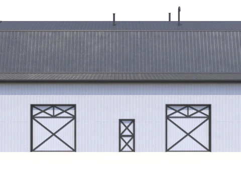 Farm Barn 19 PBR 3D Model