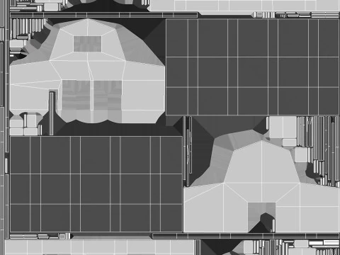 Farm Barn 19 PBR 3D Model