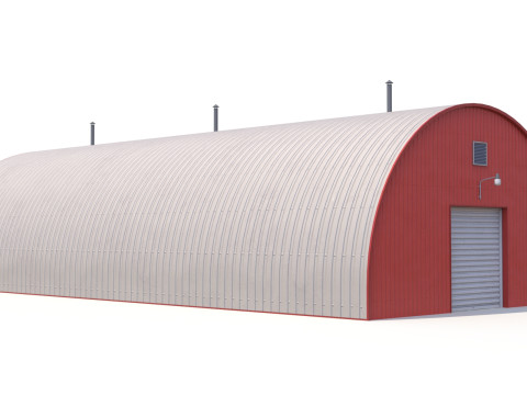Red Farm Hangar 20 3D 模型