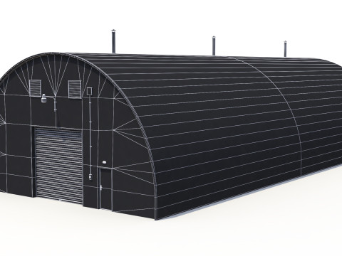 Red Farm Hangar 20 3D 模型