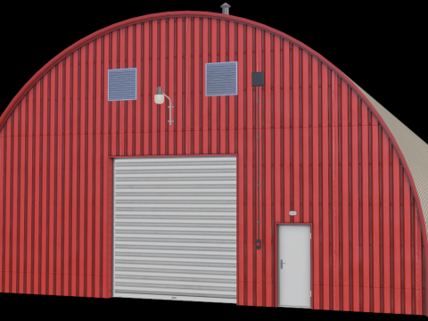 Red Farm Hangar 20 3D 模型