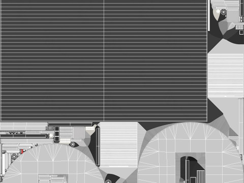 Industrial Hangar 3Dモデル