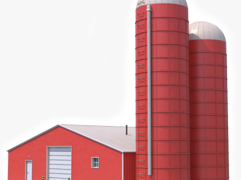 Farm Building 21 3D Модель