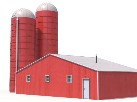 Farm Building 21 3D Model