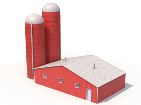 Farm Building 21 3D Model