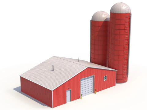 Farm Building 21 3D Model