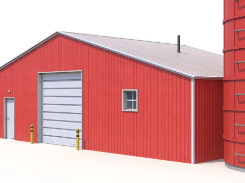 Farm Building 21 3D Model
