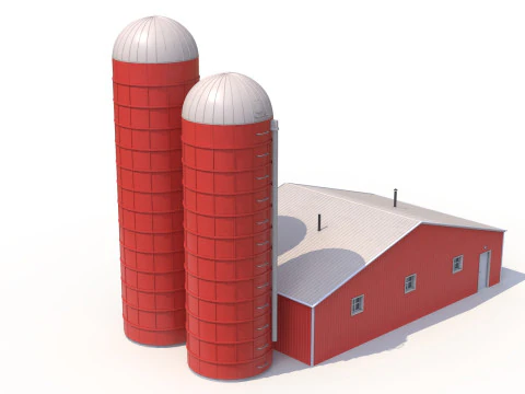 Farm Building 21 3D Model