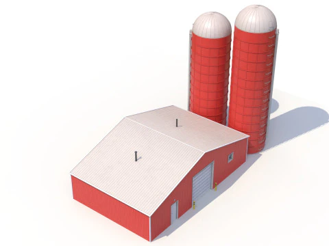 Farm Building 21 3D Model