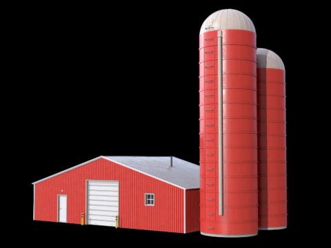 Farm Building 21 3D Model