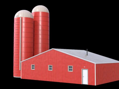 Farm Building 21 3D Model