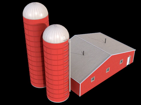 Farm Building 21 3D Model