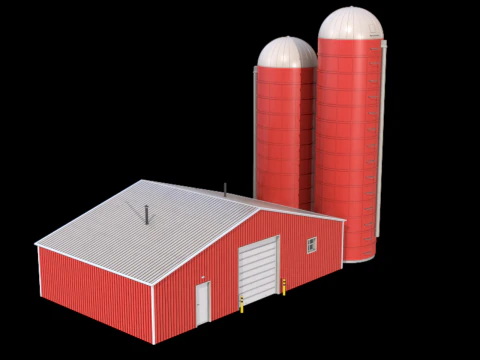 Farm Building 21 3D Model