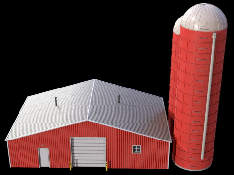 Farm Building 21 3D Model