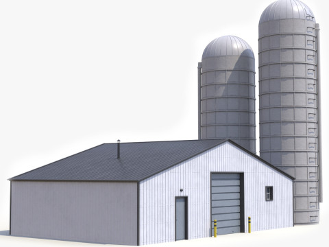 Farm Building 21 3D Модель