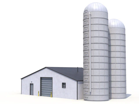 ファームビルディング21 3Dモデル