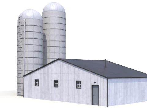 ファームビルディング21 3Dモデル