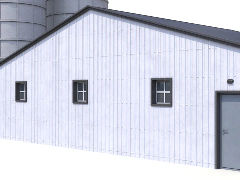 ファームビルディング21 3Dモデル