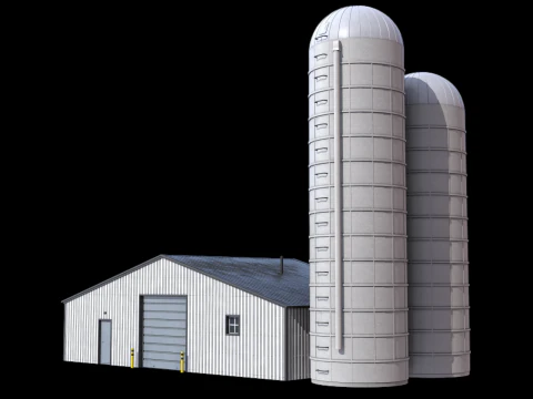 ファームビルディング21 3Dモデル