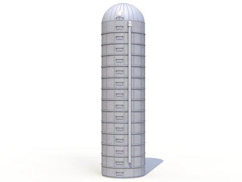 Farm Bunker Silo PBR 3D Model