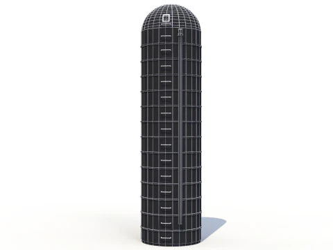 Farm Bunker Silo PBR 3D Model