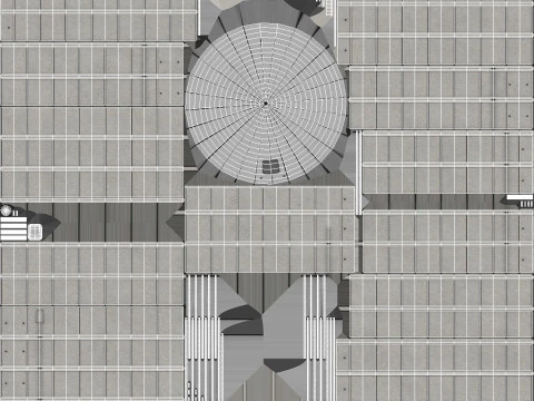 Farm Bunker Silo PBR 3D Model