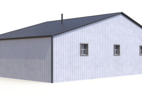 Farm Building 22 PBR 3D Modell