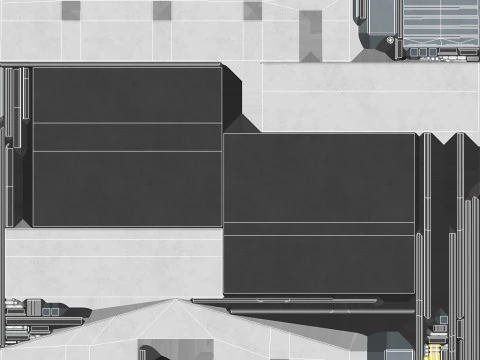 &Ccedil;iftlik Binası 22 PBR 3D Model