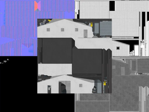 &Ccedil;iftlik Binası 22 PBR 3D Model