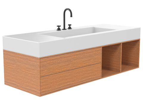 Bathroom Cabinet 3D Модель