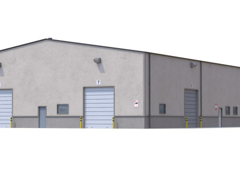 Warehouse Building 5 Modèle 3D