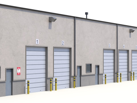 Warehouse Building 5 Modèle 3D