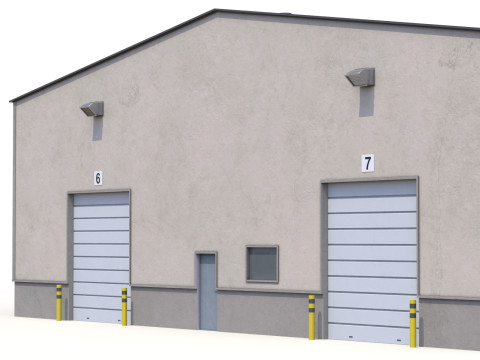 Warehouse Building 5 Modèle 3D
