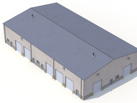 Warehouse Building 5 Modèle 3D