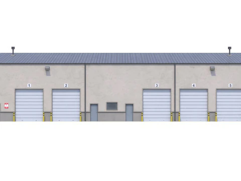 Warehouse Building 5 3D Model