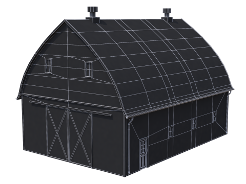 लाल खेत खलिहान 24 3D मॉडल