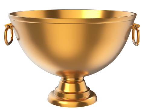 Gouden champagne-emmer 3D Model