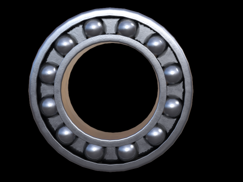 Ball Bearing 3D Model