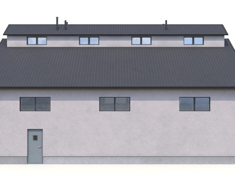 工业大厦25号 3D 模型