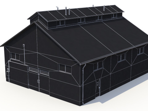 工业大厦25号 3D 模型