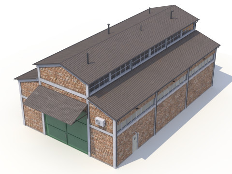 Промбуд 26 ПБР 3D Модель