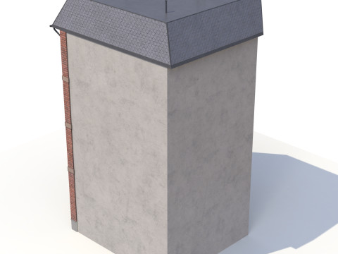 Житловий будинок 6 пбр 3D Модель